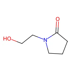 1-(2-Hydroxyethyl)-2-pyrrolidinone structure