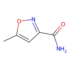 5-甲基-3-异恶唑甲酰胺 structure
