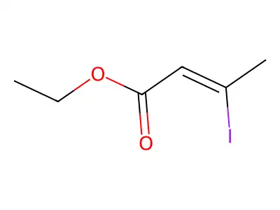 Ethyl 3-iodobut-2-enoate structure