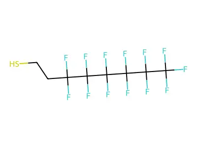 2-(Perfluorohexyl)ethanethiol structure