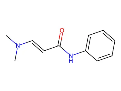 3-(dimethylamino)-N-phenylprop-2-enamide structure