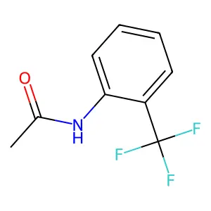 N-[2-(三氟甲基)苯基]乙酰胺 structure
