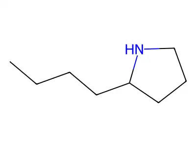 2-Butylpyrrolidine structure