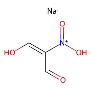 Nitromalonaldehyde structure