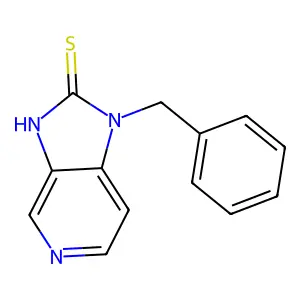 1-苄基-1H-咪唑并[4,5-c]吡啶-2-硫醇 structure