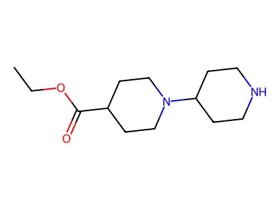 [1,4']Bipiperidinyl-4-carboxylic acid ethyl ester structure