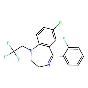 Fletazepam structure