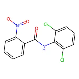 N-(2,6-dichlorophenyl)-2-nitrobenzamide structure