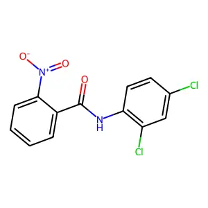N-(2,4-dichlorophenyl)-2-nitrobenzamide structure