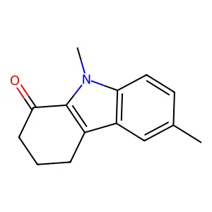 6,9-dimethyl-3,4-dihydro-2H-carbazol-1-one structure