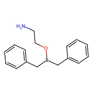 2-Dibenzylboranyloxyethanamine structure