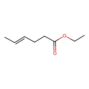 ethyl (Z)-4-hexenoate structure