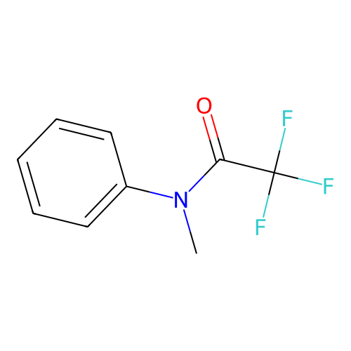 Acetanilide, 2,2,2-trifluoro-N-methyl- structure