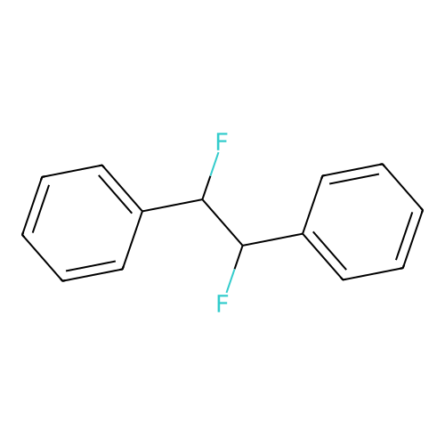 1,2-Difluoro-1,2-diphenylethane structure