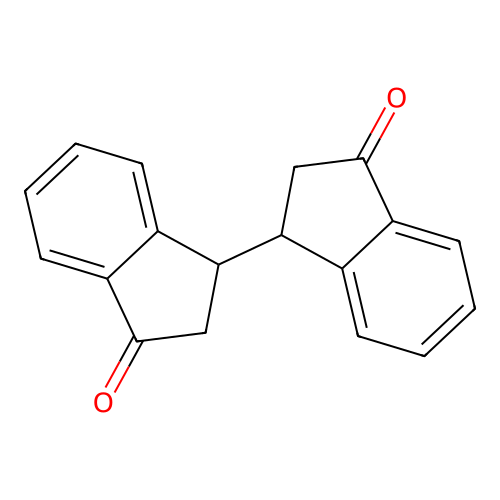 3-(3-Oxo-1,2-dihydroinden-1-yl)-2,3-dihydroinden-1-one structure