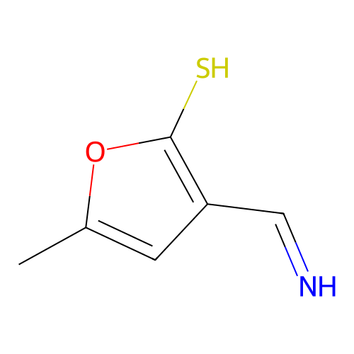 3-Methanimidoyl-5-methylfuran-2-thiol structure