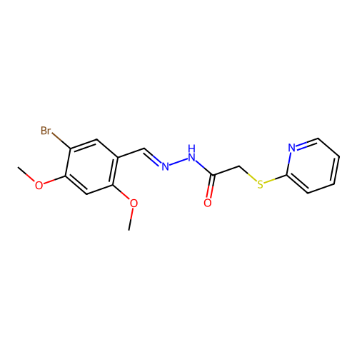 C16H16BrN3O3S structure