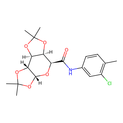 C19H24ClNO6 structure
