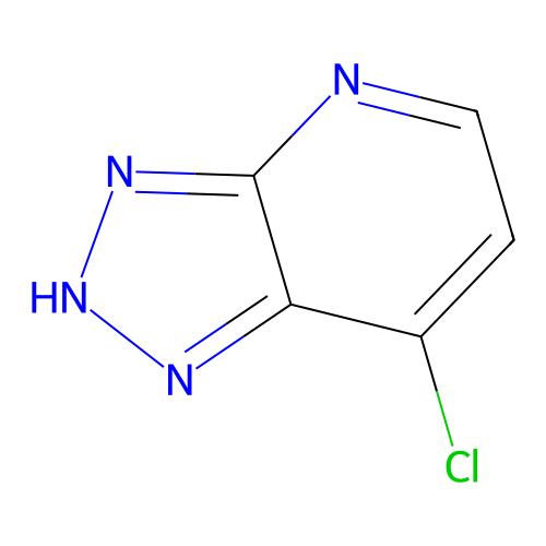7-Chloro-3H-[1,2,3]triazolo[4,5-b]pyridine structure