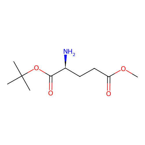 (S)-1-tert-Butyl 5-methyl 2-aminopentanedioate structure