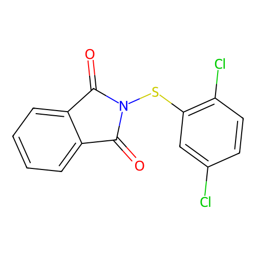 2-[(2,5-dichlorophenyl)sulfanyl]-1H-isoindole-1,3(2H)-dione structure