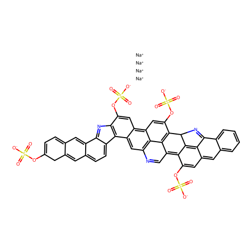 Vat Solubilized Gray S structure