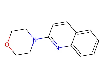 2-Morpholinoquinoline structure