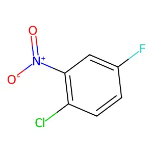 1-Chloro-4-fluoro-2-nitrobenzene structure