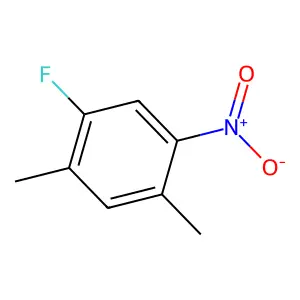 1-Fluoro-2,4-dimethyl-5-nitrobenzene structure