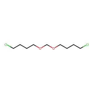 Butane, 1,1'-[methylenebis(oxy)]bis[4-chloro- structure