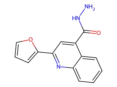 2-(2-Furyl)quinoline-4-carbohydrazide structure