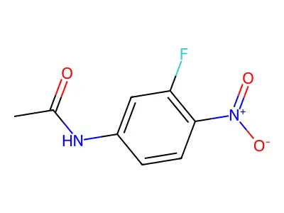 N-(3-Fluoro-4-nitrophenyl)acetamide structure