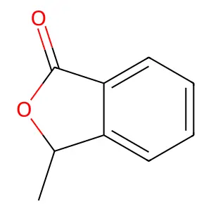3-Methyl-1(3H)-isobenzofuranone structure