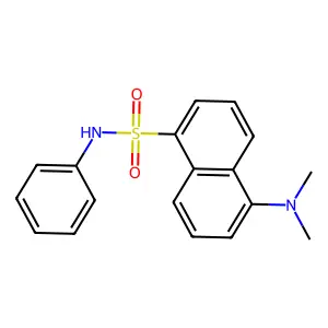 (5-Dimethylaminonaphthalene-1-sulfonamido) benzene structure
