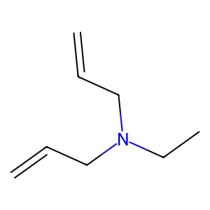 Diallylethylamine structure