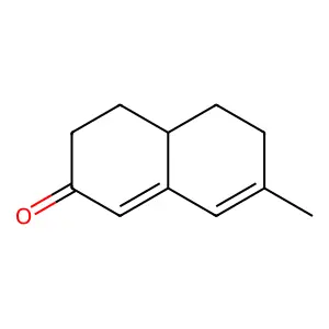 7-Methyl-4,4a,5,6-tetrahydro-2(3H)-naphthalenone structure
