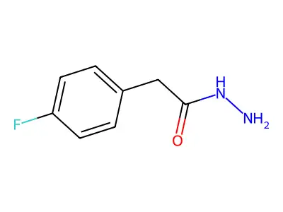 2-(4-Fluorophenyl)acetohydrazide structure