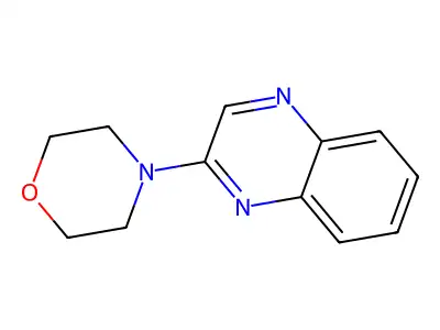 2-(Morpholin-4-yl)quinoxaline structure
