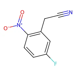 2-(5-Fluoro-2-nitrophenyl)acetonitrile structure