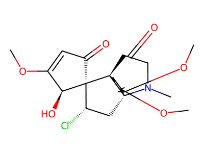 C19H24ClNO6 structure