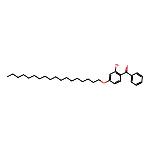 2-Hydroxy-4-(octadecyloxy)benzophenone structure