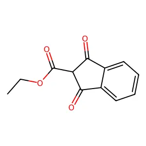 Ethyl 1,3-dioxo-2,3-dihydro-1H-indene-2-carboxylate structure