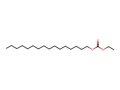 Ethyl hexadecyl carbonate structure