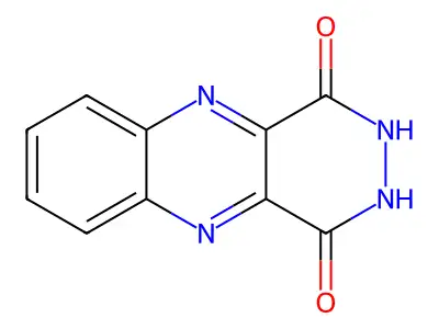 2,3-Dihydropyridazino[4,5-b]quinoxaline-1,4-dione structure