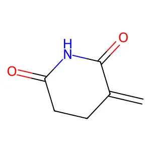 3-Methylidenepiperidine-2,6-dione structure