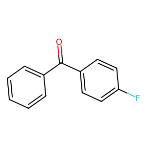 4-Fluorobenzophenone structure