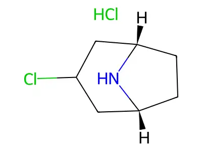 3-alpha-Chloronortropane hydrochloride structure