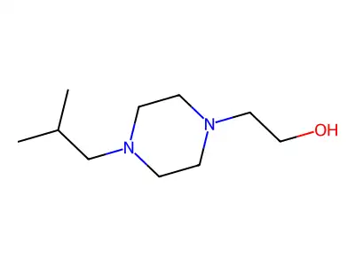 2-(4-Isobutylpiperazin-1-yl)ethanol structure