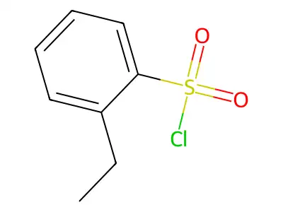 2-Ethylbenzenesulfonyl chloride structure