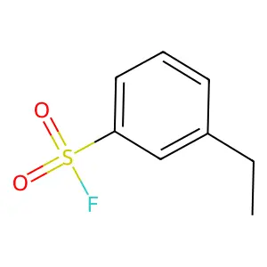 Benzenesulfonyl fluoride, 3-ethyl- structure